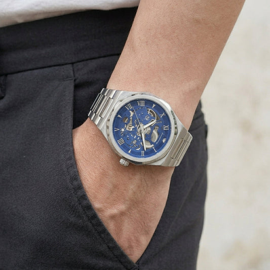 Saint Swiss Baron – men's watch worn on wrist