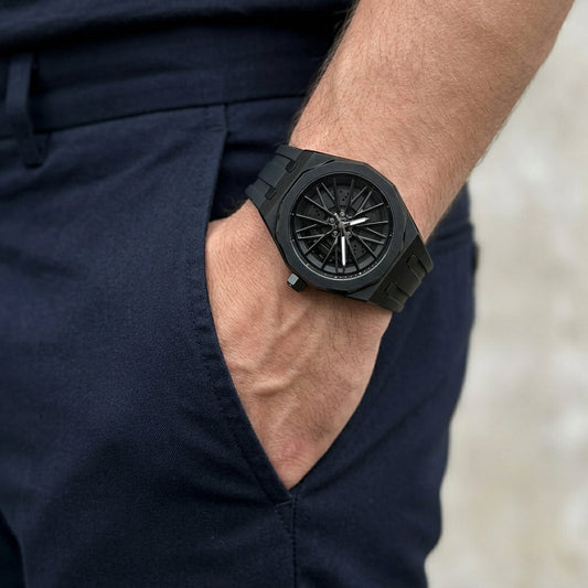 Saint Swiss Circuit – men's sport watch on wrist