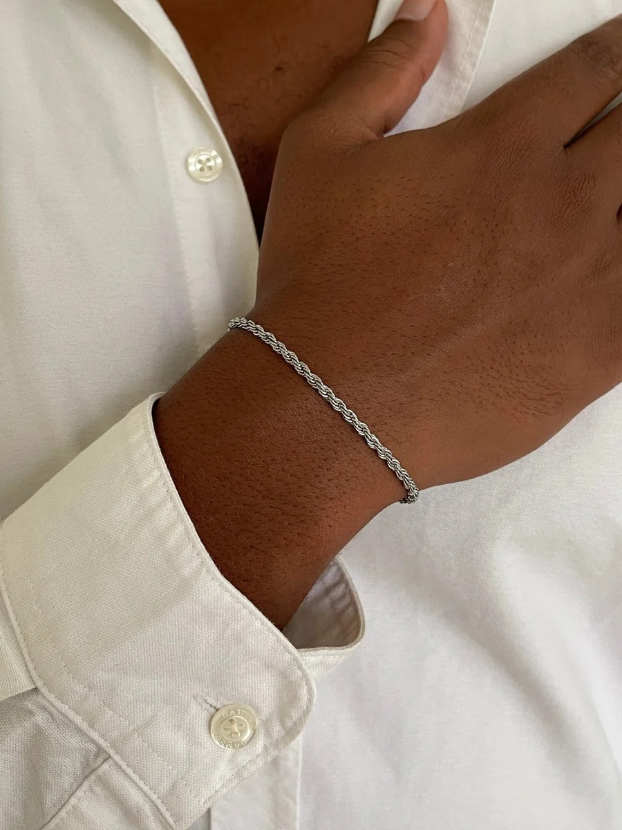 Rope Bracelet ® Silver