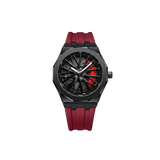Black / Red Strap