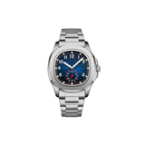Silver / Blue Dial – Steel