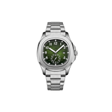Silver / Green Dial – Steel