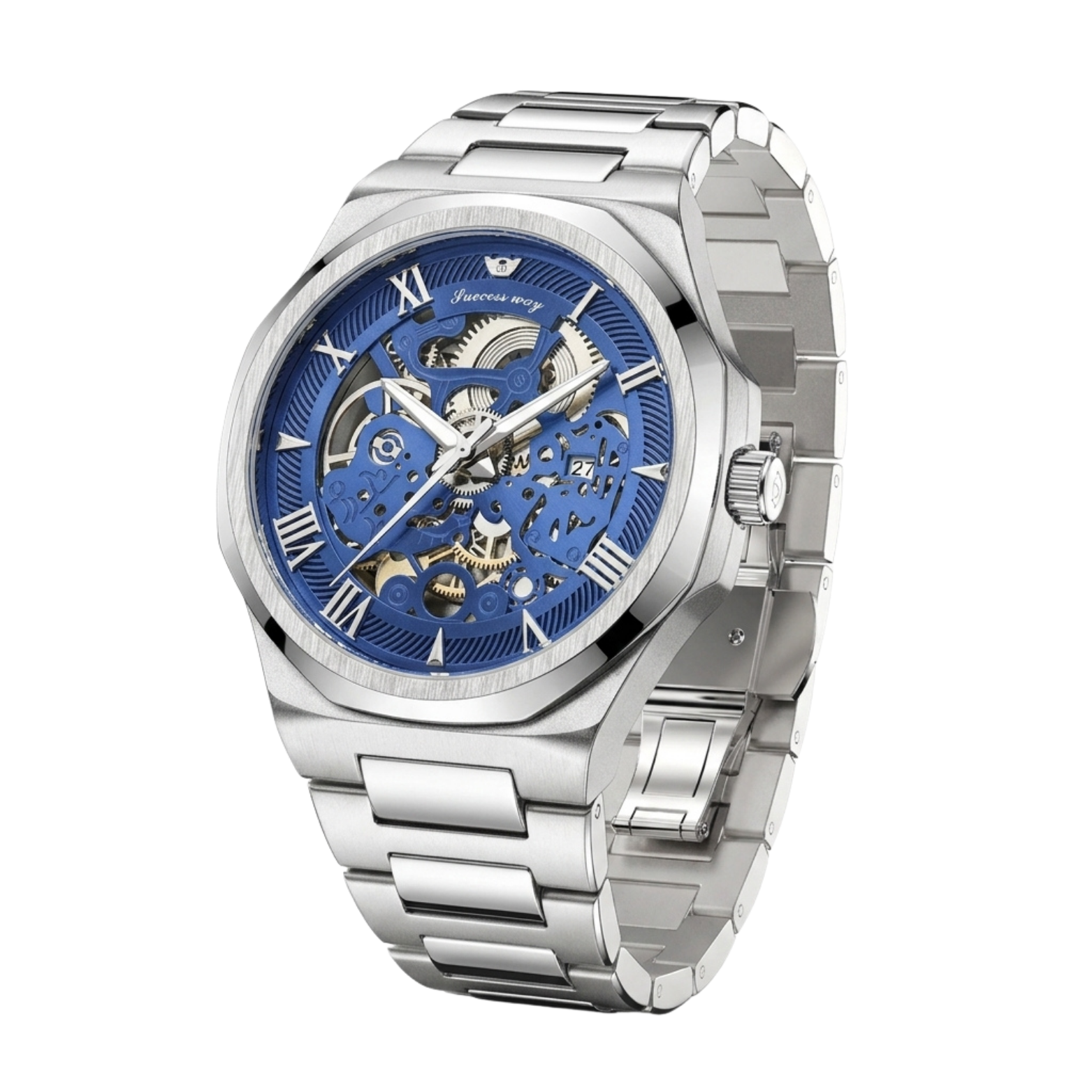 Saint Swiss Baron – luxury men's watch on wrist