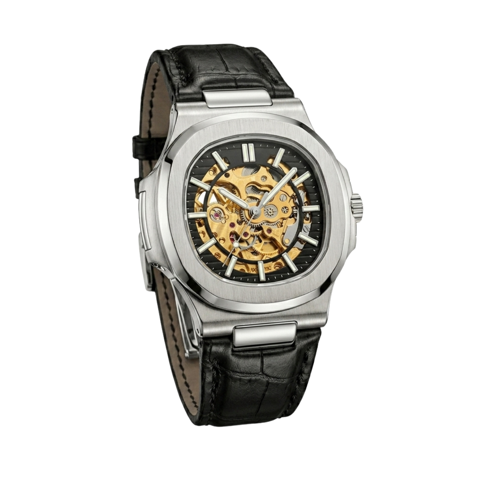 Saint Swiss Heritage – classic men's watch wrist shot