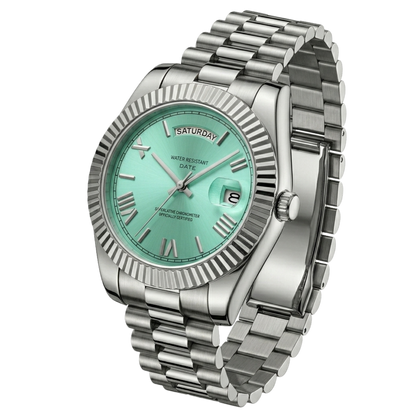 Saint Swiss President – men's dress watch wrist shot
