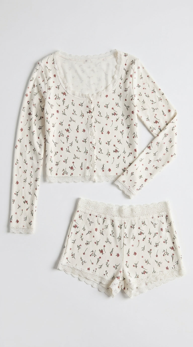 Rosa Shorty Pyjama