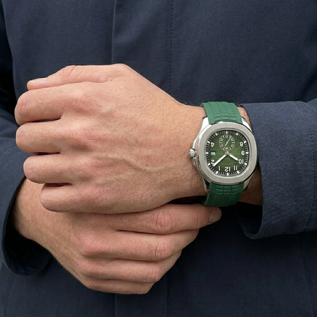Saint Swiss Corsair – men's watch lifestyle close-up