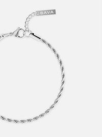 Rope Bracelet ® Silver
