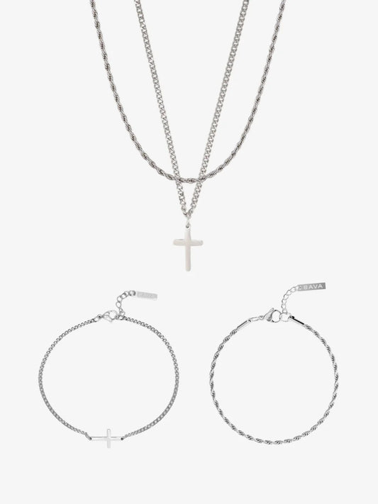Cross X Rope ® Silver