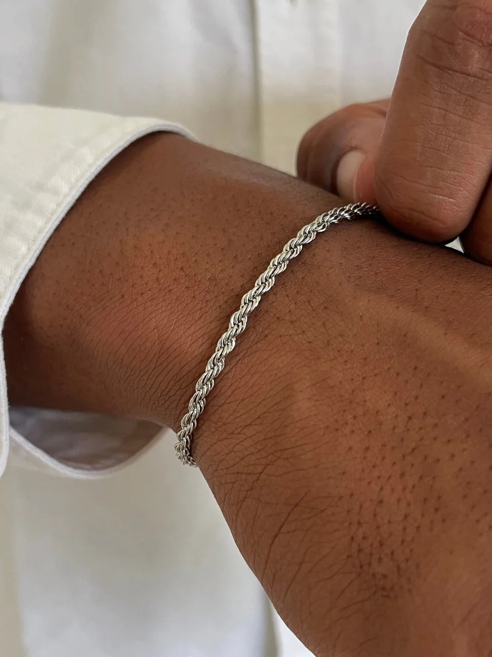 Rope Bracelet ® Silver