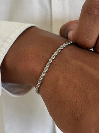 Rope Bracelet ® Silver