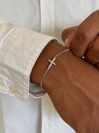 Cross Bracelet ® Silver