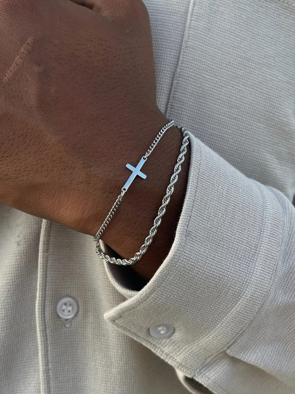 Cross X Rope ® Silver