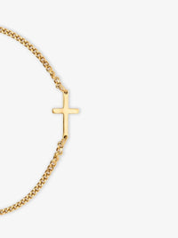 Cross Bracelet ® Gold