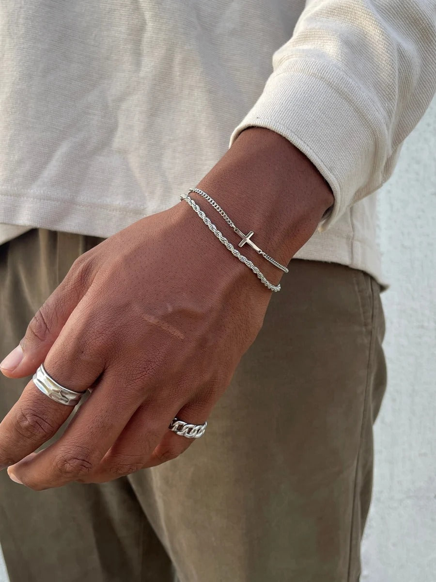 Cross X Rope ® Silver
