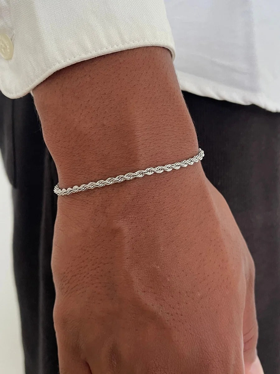 Rope Bracelet ® Silver