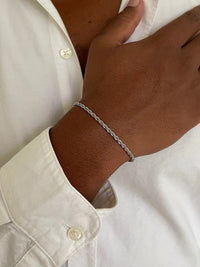 Rope Bracelet ® Silver